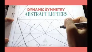 Dynamic Symmetry: Using the Grid to Draw Abstract Letters (2019)