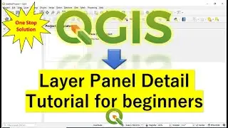 Details of layer panel in QGIS detailed and complet tutorial for beginners in Bengali