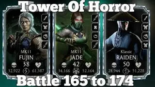 Tower Of Horror 165 to 174 | MK Mobile Tower Of Horror 2024