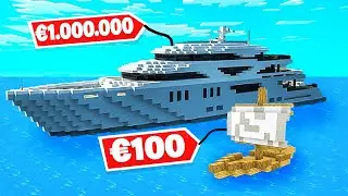 BOUW De MOOISTE BOOT CHALLENGE In Minecraft!