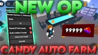 NEW OP Murder Mystery 2  BEST AutoFarm Script , CANDY AUTO FARM ,  Mobile Pc, PASTEBIN