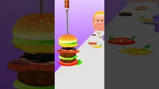XXL Sandwich 🍔|| Make Extra Large Hamburger Cheese Burger part 120 #xxlsandwich #viral #shortsvideo