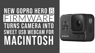 GoPro Hero 8 USB webcam for Mac - No capture card required.