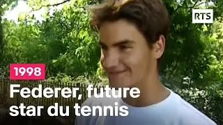 Federer, future star du tennis (1998)