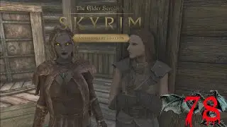TES V. Skyrim AE. Легенда выживание. Вампир Некромант.  (Потрясающий пир!!) 78.