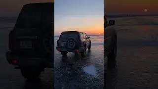 Ночная дорога на Хобой, шикарный рассвет 😍 