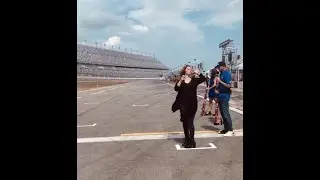 Stephanie Varone - National Anthem - Daytona International Speedway