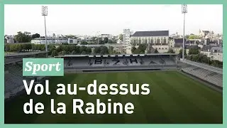RC Vannes : la visite du stade de la Rabine en drone