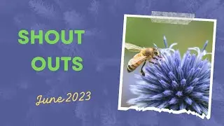 🚂 SHOUT OUTS 🌱 6/7/23 🍅 #homesteading #garden #shoutout