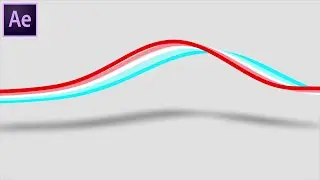 Ribbon Candy Visualizer in After Effects | AE Tutorials