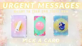 ⚠️(Do Not Miss)👉URGENT + IMPORTANT Messages meant 2 find You NOW🔥🍀🏡✨tarot reading✨🔮🧚‍♂️Pick-A-Card✨