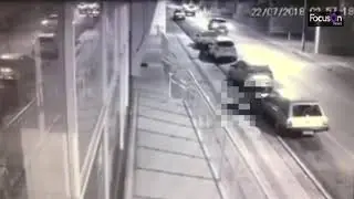 CCTV captures final moments of woman 'killed by her husband'