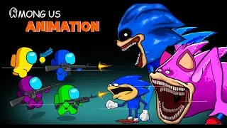 어몽어스Among Us VS SHIN SONIC TAPES Characters | AMONG US FUNNY ANIMATION
