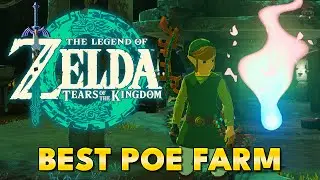 The BEST and EASIEST Poe Farm in Zelda Tears of the Kingdom!