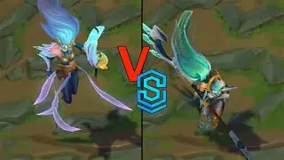 Dawnbringer Janna VS Cyber Halo Janna