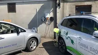OCPP EV Hub with dynamic load management.