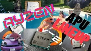 Ryzen Apu Family 2400g 3200g 3400g 5600g 5700g