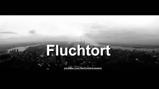 How to pronounce Fluchtort in German