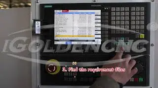 How to copy files from USB in SIEMENS 808D control system