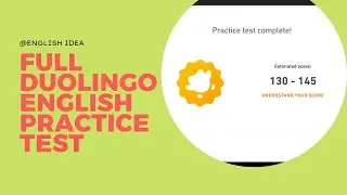 Full Duolingo English Practice Test | Test 11 | With answers