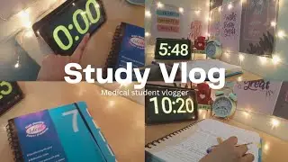 Study Vlog || Lots of studying,notes revision || Daily study vlogs