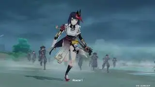 Genshin Impact - Shogun Army vs Resistance Full Fight (Gorou vs Kujou Sara)