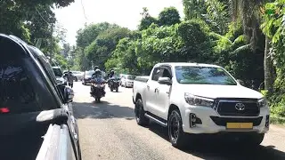 Agong Bawak Sendiri Hailak Masuk Kampung - ESCORT & MOTORCADE SPB AGONG AL-SULTAN ABDULLAH