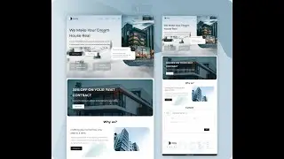 Creating a Construction (Property) Website Design in Figma | Killuos | Killuos Devs (Part 2 Full)