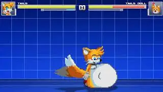 Mugen Vore: Tails vs Tails Doll