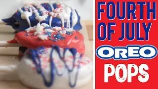 Fourth of July Oreo Pops