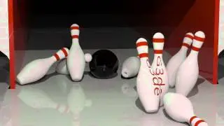 3D Bowling Animation