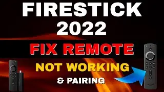 FIX FIRESTICK TV Remote Not Working or Pairing (Easy Method) 2022 UPDATE!