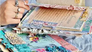 Creating Sister Journals | Two Textile Art Journals In Two Different Styles