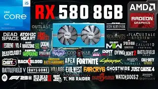 RX 580 8GB Test in 50 Games in Mid 2023