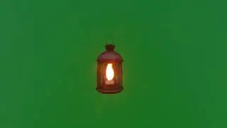 Lantern green screen Chroma No Copyright Background Video