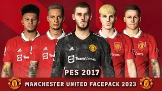 PES 2017 | MANCHESTER UNITED FACEPACK SEASON 2023