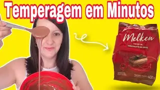 TEMPERAGEM DE CHOCOLATE COM MYCRYO (Jeito fácil e rápido)
