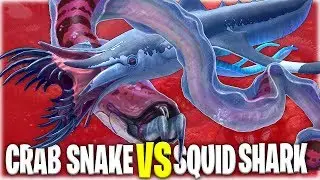 Subnautica Fight Club: Crab Snake VS Squid Shark - Will The Squidshark Remain On Top?