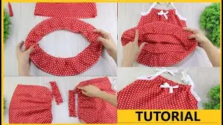 Mira como hice este lindo vestido paso a paso.