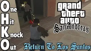 GTA San Andreas - ONE HP SPEEDRUN - Return To Los Santos