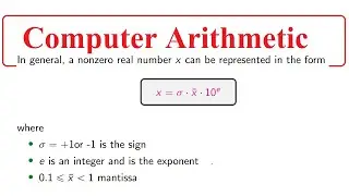 mantissa in floating point representation