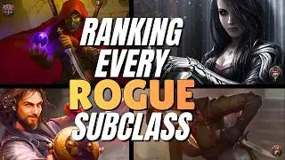 Ranking EVERY Rogue: Assassin, Arcane Trickster, Thief & Swashbuckler | Baldur's Gate 3