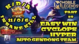 Cyclops Best Build 2021 Insane Kill !!! Cyclops Mobile Legends | Build Cyclops Paling Sakit 2021