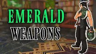 All Emerald Extreme Trial Weapons (FFXIV Patch 5.4)