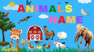 Learn Animal names || Learn Animals names in english with pictures and sound