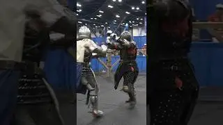 Too VIOLENT for TikTok 👀 Melee Sword Duel #buhurt #armoredcombat #medievalmma