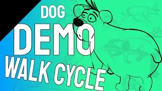 💥💥 Dog Walk Cycle animation REFERENCE // 2D Traditional Animation in 1on1 Animation [2020] 💥💥