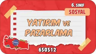 Yatırım ve Pazarlama 📕 tonguçCUP 3.Sezon - 6SOS12 #2024