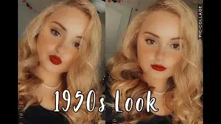 1950's Halloween Makeup and Hair Tutorial!