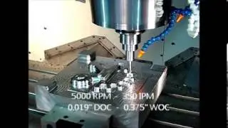 MILLSTAR High Feed Machining of Mold HFI4-0500-XRN